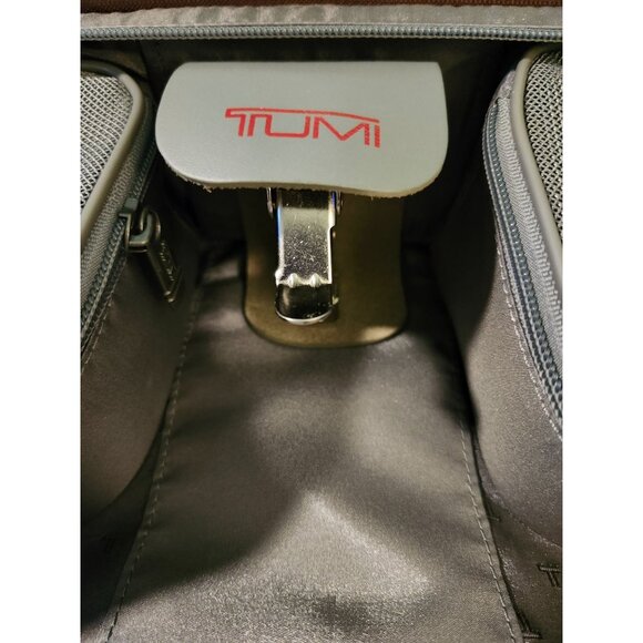 Tumi Alpha Brown Expandable Garment Roller Bag With Multiple Compartments - Picture 5 of 17
